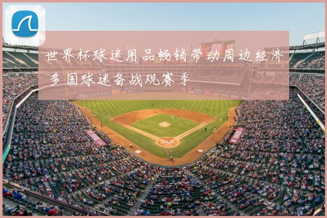 世界杯球迷用品畅销带动周边经济 多国球迷备战观赛季